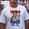 Charlie Kirk Freedom Caricature T Shirt