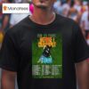 Everyday Days Before I Crashout Tour Dates T Shirt
