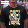 Jacksonville Jaguars Stomp Houston Texans Tennessee Volunrs And Indianapolis Colts Champions Of The Afc South Division Masco T Shirt