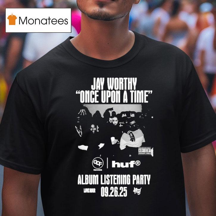 Jay Worthy Once Upon A Time Album T Shirt Jay Worthy Once Upon A Time Album T Shirt