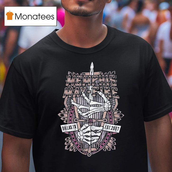 Memphis May Fire Dallas Tx Est Coffin T Shirt Memphis May Fire Dallas Tx Est Coffin T Shirt