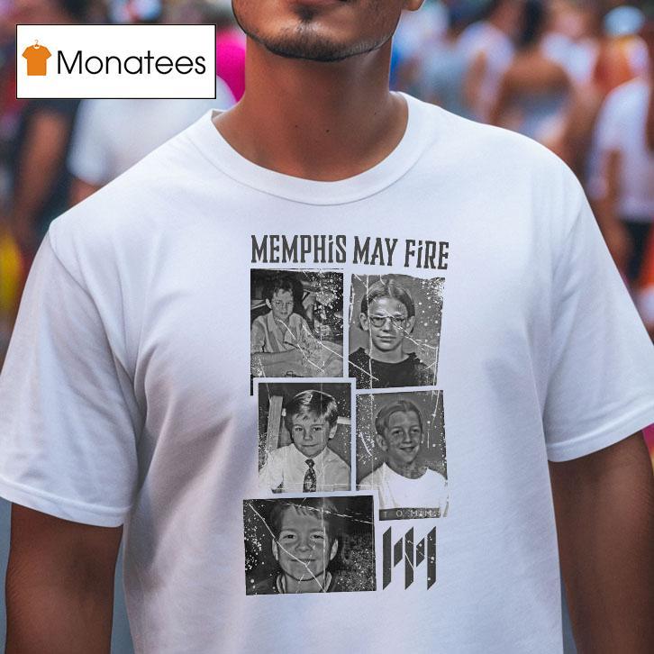 Memphis May Fire School Photos T Shirt Memphis May Fire School Photos T Shirt