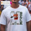 Miami Hurricanes Carson Beck Player Throwing Position T Shirt