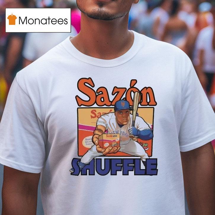 Sazon Shuffle New York Mets Jakey Botch T Shirt Sazon Shuffle New York Mets Jakey Botch T Shirt