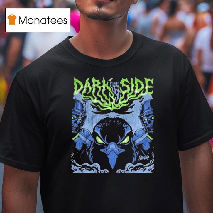 Seattle Seahawks Dark Side Eclipse T Shirt Seattle Seahawks Dark Side Eclipse T Shirt