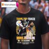 Thank You Coach Mike Tomlin Coach Pittsburgh Slers Seasons T Shirt