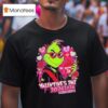 The Grinch Anti Valentines Day February Anti Cupid Club Growing X Heart Funny Sarcastic Candy Hearts Single Pride T Shirt