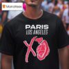 The Weeknd Paris Saint Germain Los Angeles Xo T Shirt