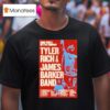 Tyler Rich James Barker Good Times And Better Company Tour T Shirt