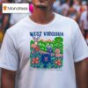 West Virginia Appalachian Region Of North America Forest Friends T Shirt