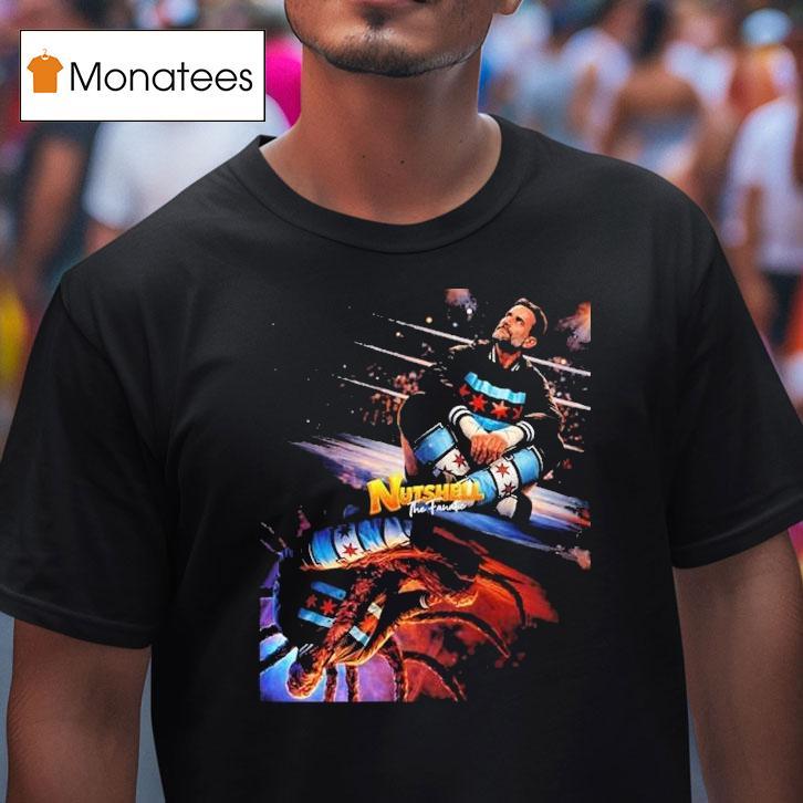 Wwe X Stranger Things Cm Punk Nutshell The Fanatic T Shirt Wwe X Stranger Things Cm Punk Nutshell The Fanatic T Shirt