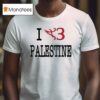 Boume Sama Wearing I A Palestine Alabama Crimson Tide T Shirt