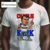 Charlie Kirk Freedom Caricature T Shirt