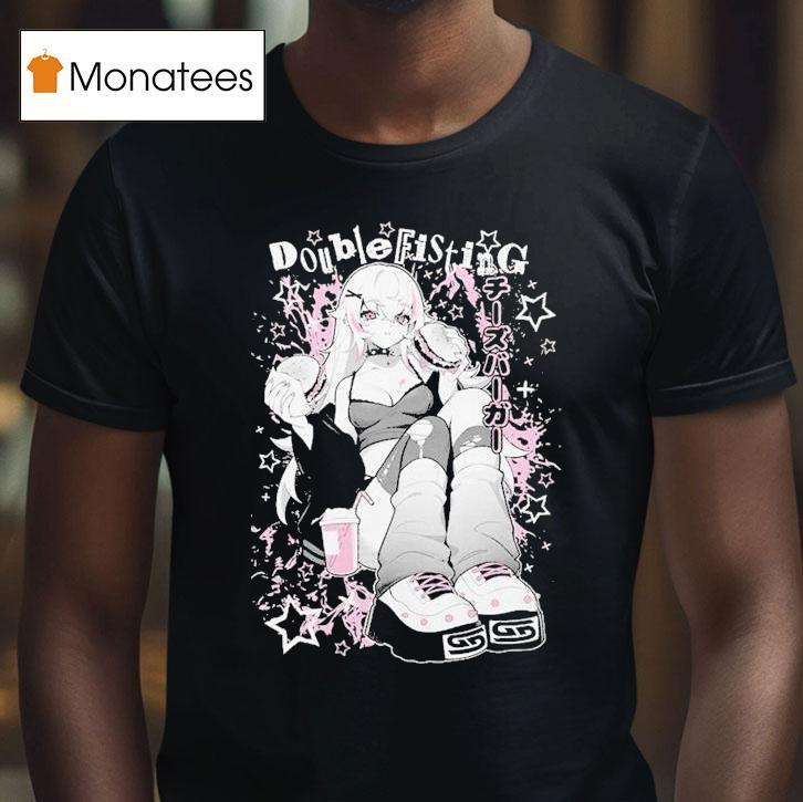 Gamersupps Double Fisting Waifu T Shirt Gamersupps Double Fisting Waifu T Shirt