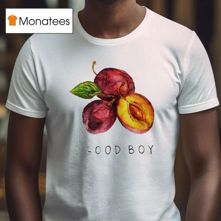 Good Boy Plum T Shirt Good Boy Plum T Shirt