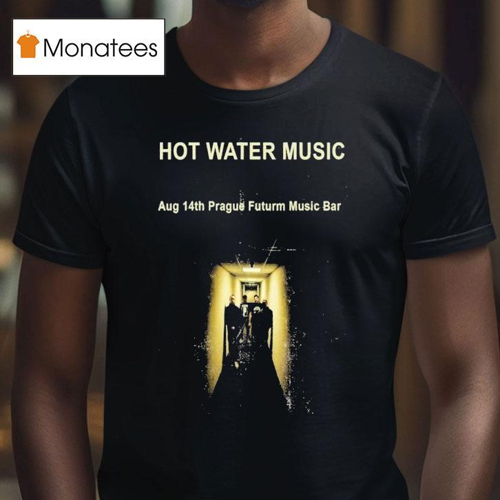 Hot Water Music August Prague Futurum Music Bar T Shirt Hot Water Music August Prague Futurum Music Bar T Shirt