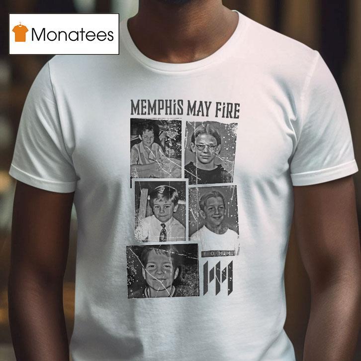 Memphis May Fire School Photos T Shirt Memphis May Fire School Photos T Shirt
