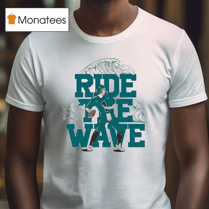 Ride The Wave Football T Shirt Ride The Wave Football T Shirt