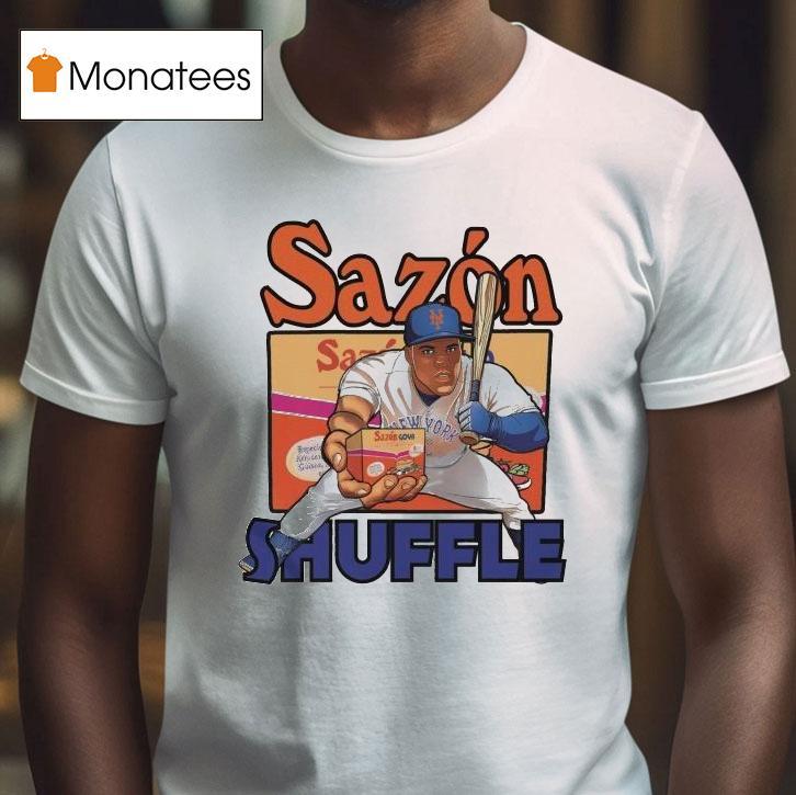Sazon Shuffle New York Mets Jakey Botch T Shirt Sazon Shuffle New York Mets Jakey Botch T Shirt