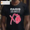 The Weeknd Paris Saint Germain Los Angeles Xo T Shirt